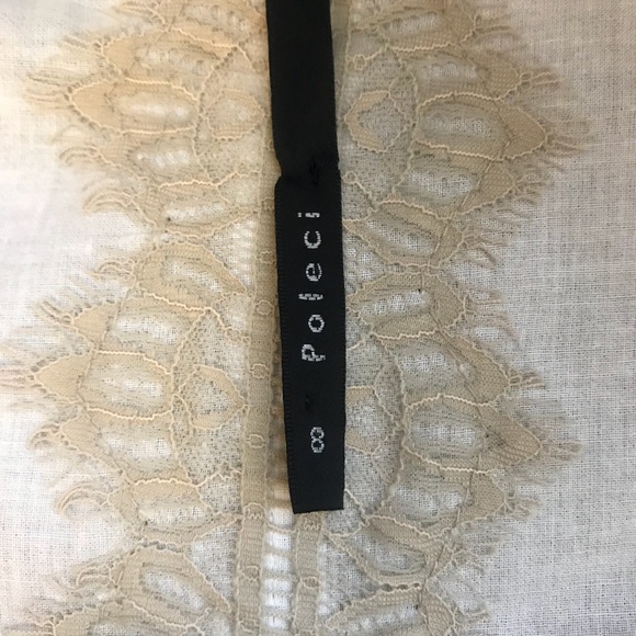 Poleci Distressed button front jacket blazer 8 - Picture 7 of 7